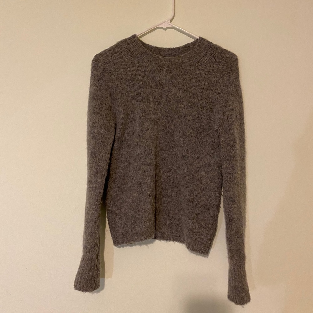 Gray Wool Sweater - image 1